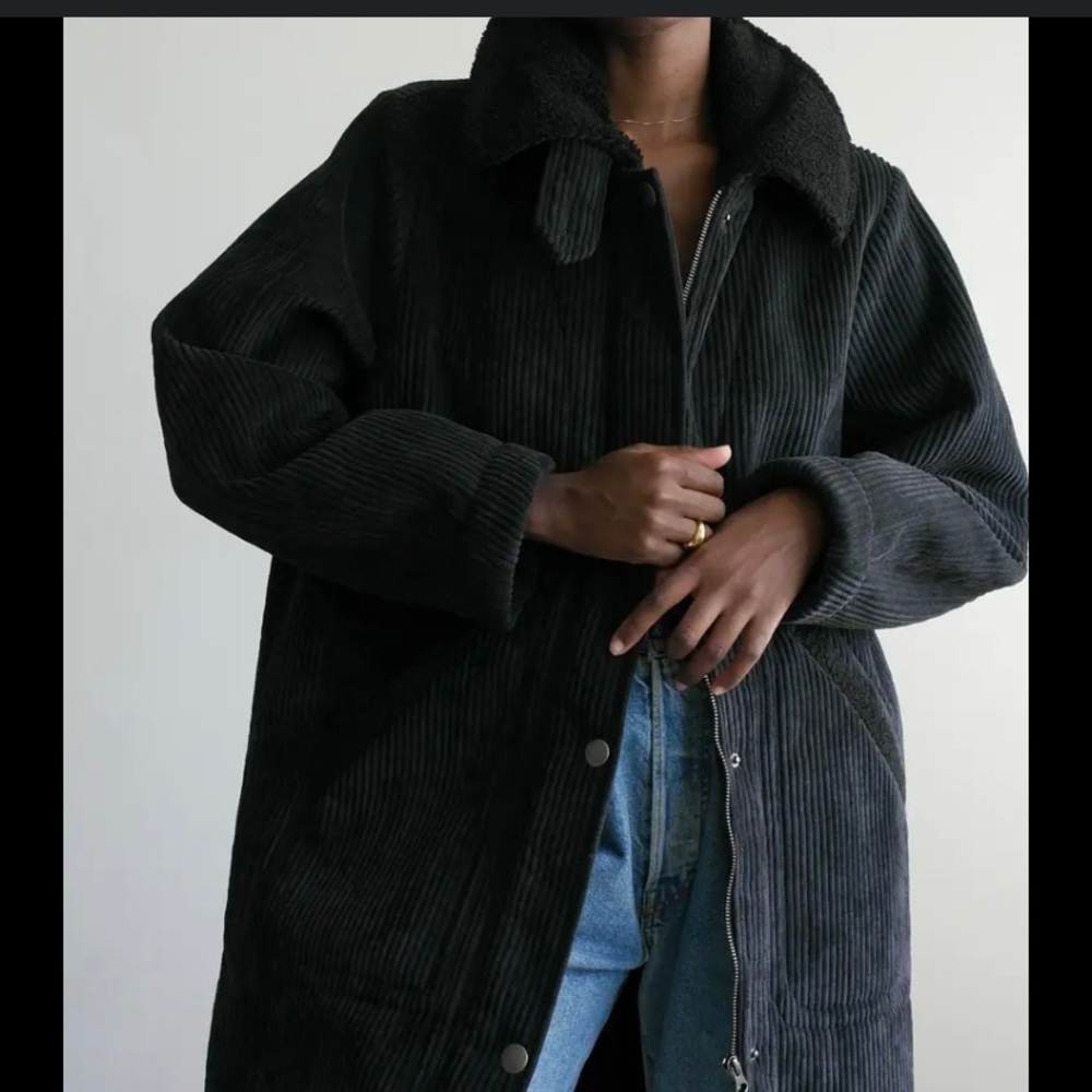 BNWT Thakoon Zip-Up Corduroy Parka